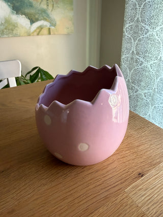 Ceramic Easter Cracked Egg