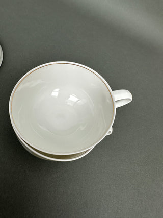 Mid-Century Modern Rosenthal Bunte Blätter "Colored Leaves" 19-Piece Partial China Set — Raymond Loewy Form E, Selb-Plössberg Germany, 1950s
