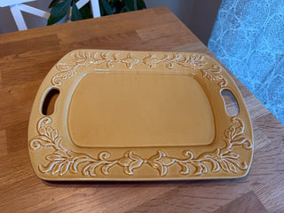 Ceramic Serving Tray (yellow)