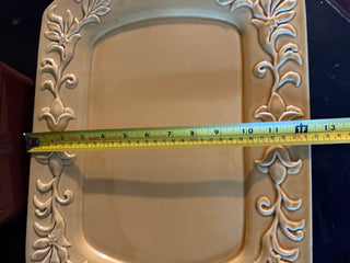 Ceramic Serving Tray (yellow)