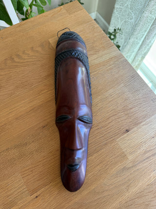 Hand Carved Wooden Mask Africa 2