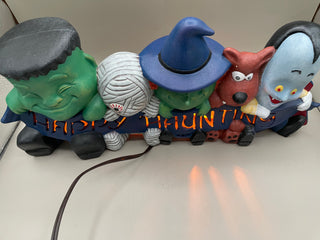 1980's Happy Haunting Monsters LIGHTS UP