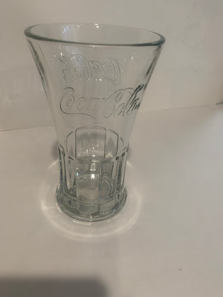 Vntg Coca Cola 26oz heavy glass (each)