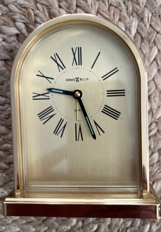 VINTAGE HOWARD MILLER DESK CLOCK
