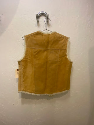 vtg suede vest