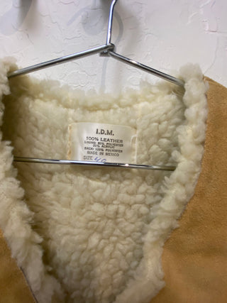 vtg suede vest
