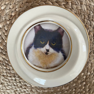 VINTAGE LENOX ROUND PICTURE FRAME