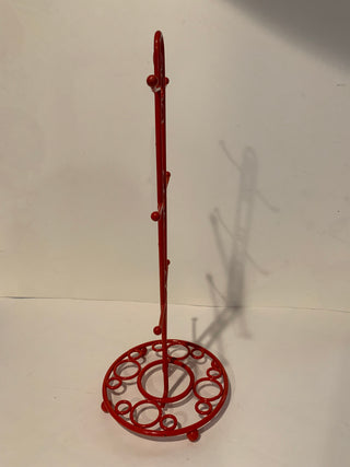 Red metal mug tree, Eurohome