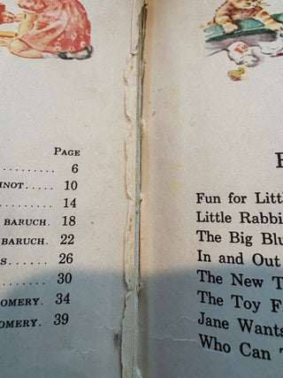 Vtg. 1946-47 "Fun with Dick & Jane" hardcover school reader book