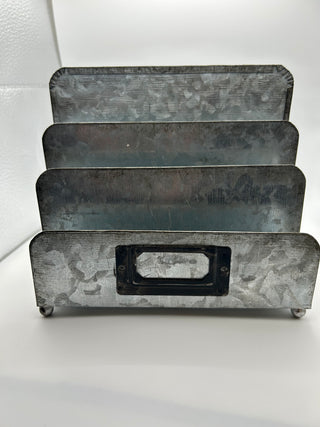 Metal Desk Organizer, not vintage