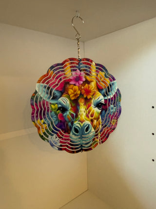 Windspinner - Colorful Giraffe