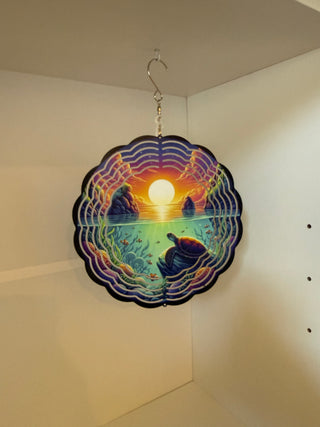Windspinner - Turtle w/Sunset