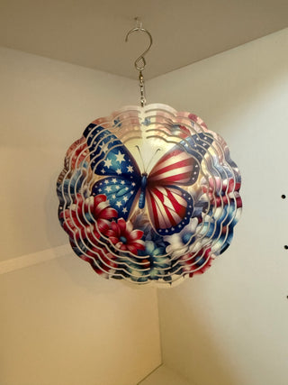 Winspinner - Red White and Blue Butterfly