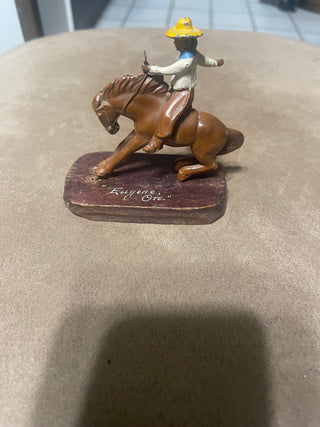 Rsv antique cast-iron Buckinghorse