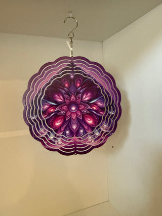 Windspinner - Purple Kaleidoscope