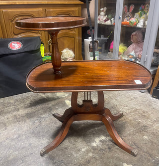 harp end table