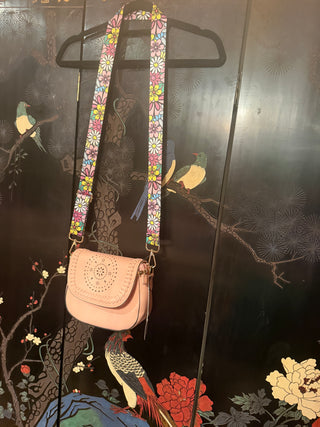 KKXIU High Quality Vegan Leather Powder Pink purse