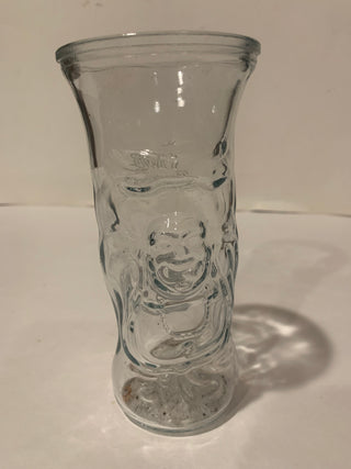 Lucky Buddha tall 10oz glass