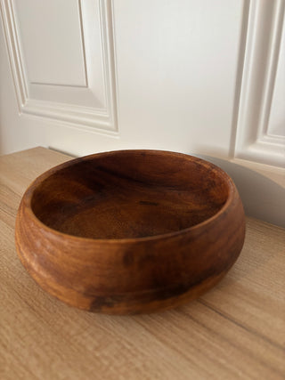 Wood bowl