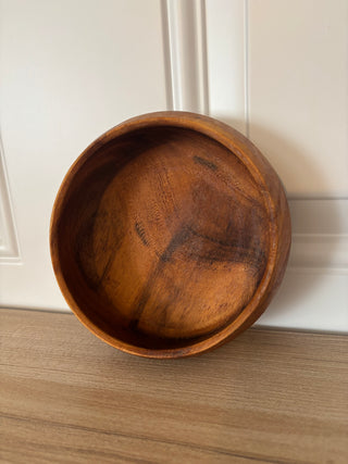 Wood bowl