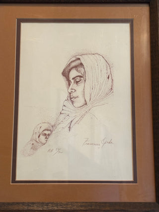 Francisco Ojeda signed limited-edition litograph print