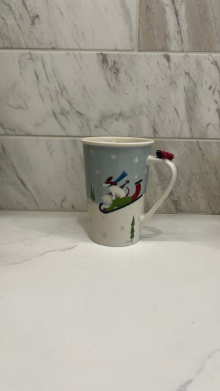 STARBUCKS 2011 HOLIDAY WINTER SCENE BONE CHINA
