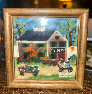 Cross-stitch Florist