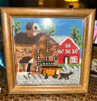 Cross-stitch Town Hall