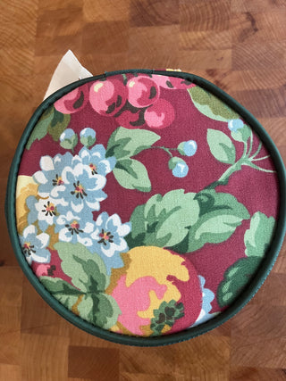 VINTAGE LAURA ASHLEY FLORAL JEWELRY BAG