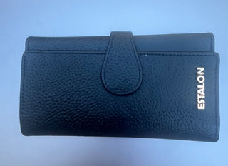 ESTALON BLACK LEATHER WOMEN'S WALLET