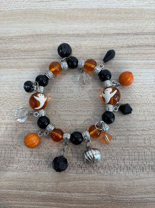 Halloween Beaded Bracelet