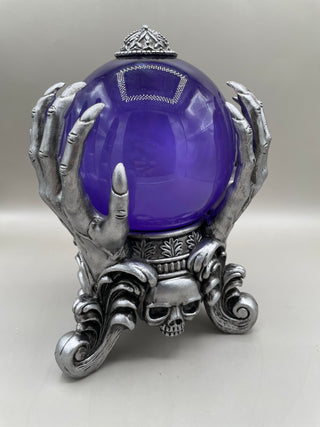 Halloween Crystal Ball in Hands Lights UP