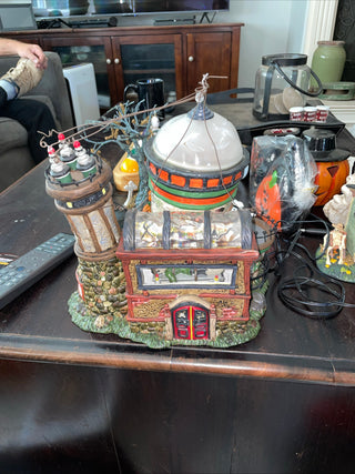 Dept 56 Snow Village Dr. Lunatics Laboratory