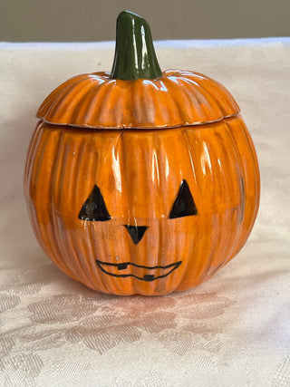 Vintage Jack 'O' Latern Candy Dish