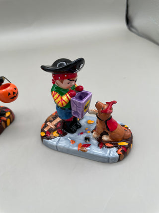 Dept 56 Snow Village Trick or Treat Kids