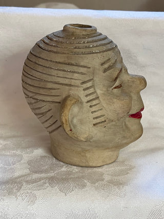 Vintage Chia Pet Head - Smiling Jim
