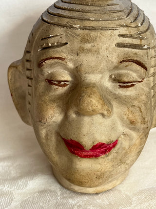 Vintage Chia Pet Head - Smiling Jim