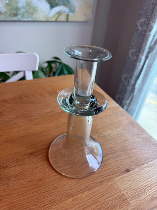 POTTERY BARN Glass Candlestick