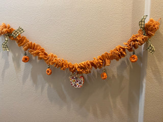 Unique, handcrafted rustic Fall banner