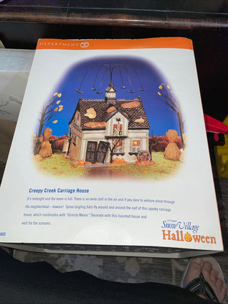 Dept 56  Creepy Creek Cottage House