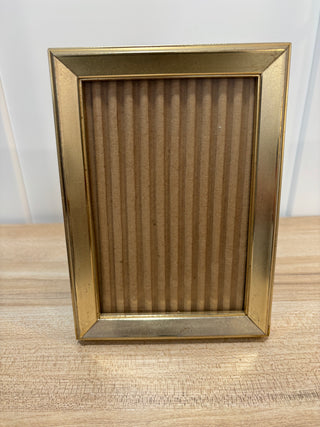 Metal gold frame