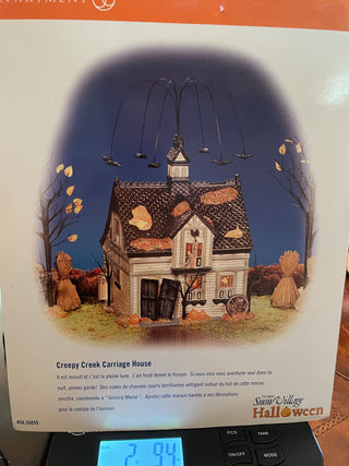 Dept 56  Creepy Creek Cottage House