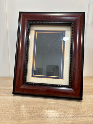 Dark Wood with Matting