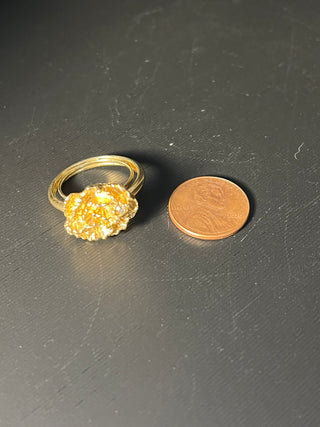 Vintage Avon Adjustable-size Flower Ring