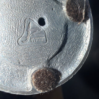 Signed Jac Zagoory  Pewter Golf bag Pen