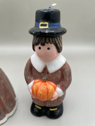 1980's Robert Alan Pilgrim Candle Couple