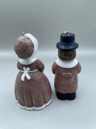 1980's Robert Alan Pilgrim Candle Couple