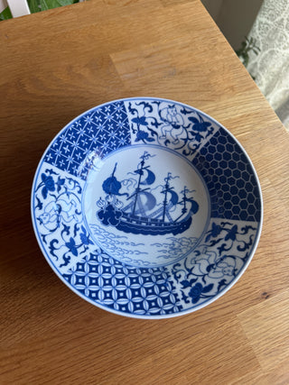 Blue & White Soup Bowl