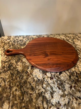 Round Wood Serving Board