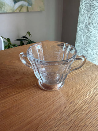 Glass Sugar Bowl